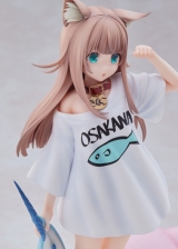 Оригинальная аниме фигурка «Uchi no Neko ga Onnanoko de Kawaii "Kinako" -Good Morning Ver.- 1/6 Complete Figure»