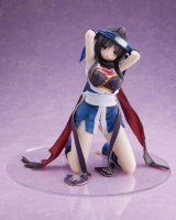 Оригинальная аниме фигурка «Senren Banka Mako Hitachi 1/3.5 Complete Figure AmiAmi Limited Edition»