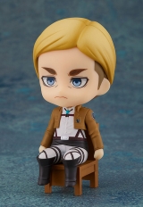 Оригинальная аниме фигурка «Nendoroid Swacchao! Attack on Titan Erwin Smith»