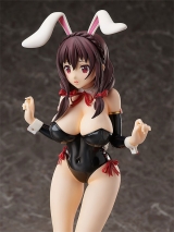 Оригинальная аниме фигурка «B-style KonoSuba Yunyun Bare Leg Bunny Ver. 1/4 Complete Figure»