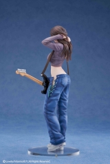 Оригинальная аниме фигурка «Guitar Sister Illustrated by hitomio 16 1/7 Complete Figure Limited Edition w/Bonus»