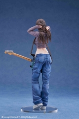 Оригинальная аниме фигурка «Guitar Sister Illustrated by hitomio 16 1/7 Complete Figure Limited Edition w/Bonus»