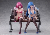 Оригинальная аниме фигурка «Mari & Eri Illustrated by Watao 1/4 Complete Figure»