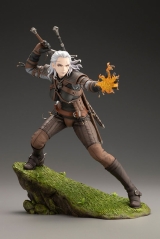 Оригинальная аниме фигурка «THE WITCHER BISHOUJO The Witcher Geralt 1/7 Complete Figure»