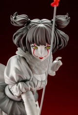 Оригинальная аниме фигурка «HORROR BISHOUJO IT Pennywise (2017) Monochrome Ver. 1/7 Complete Figure»