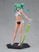 Оригинальная аниме фигурка «Hatsune Miku GT Project Racing Miku 2022 Tropical Ver. 1/7 Complete Figure»