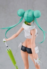 Оригинальная аниме фигурка «Hatsune Miku GT Project Racing Miku 2022 Tropical Ver. 1/7 Complete Figure»