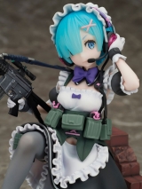 Оригинальная аниме фигурка «Re:ZERO -Starting Life in Another World- Rem Military ver. 1/7 Scale Figure»