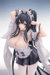 Оригинальная аниме фигурка «Azur Lane Indomitable Ms. Motivationless Maid Ver. 1/6 Complete Figure»