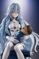 Оригинальная аниме фигурка «Evangelion: 3.0+1.0 Thrice Upon a Time Rei Ayanami -affectionate gaze- 1/6 Complete Figure»