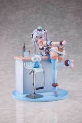 Оригинальная аниме фигурка «Henreader Original Character Blue Panda Coffee 1/6 Complete Figure»