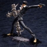 Оригинальная аниме фигурка «ARTFX J Movie Trigun Badlands Rumble Nicholas D. Wolfwood Renewal Package ver. Figure»