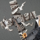 Оригинальная аниме фигурка «ARTFX J Movie Trigun Badlands Rumble Nicholas D. Wolfwood Renewal Package ver. Figure»