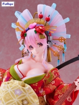 Оригинальная аниме фигурка «Yoshitoku x F:NEX Super Sonico -Japanese Doll- 1/4 Scale Figure»