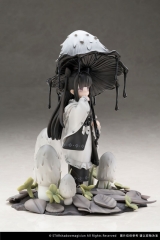 Оригинальная аниме фигурка «Mushroom Girls Series No.4 Shaggy Ink Cap 1/1 Complete Figure»