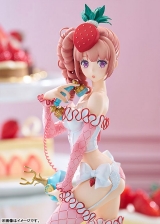 Оригинальная аниме фигурка «SALON de VITRINE Strawberry Shortcake Bustier Girl 1/6 Complete Figure»