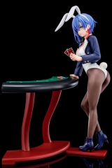 Оригинальная аниме фигурка «1/6 scaled pre-painted figure of The Demon Sword Master of Excalibur Academy Sakuya Sieglinde wearing lapis lazuli blue bunny costume with Nip Slip Gimmick System»