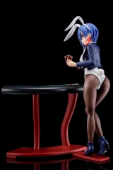 Оригинальная аниме фигурка «1/6 scaled pre-painted figure of The Demon Sword Master of Excalibur Academy Sakuya Sieglinde wearing lapis lazuli blue bunny costume with Nip Slip Gimmick System»