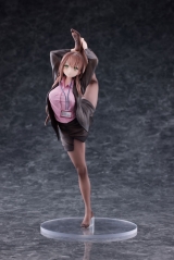 Оригинальная аниме фигурка «Surprisingly Bendy OL-chan Who Doesn't Want to Go to Work Pink Ver. 1/6 Complete Figure»