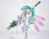 Оригинальная аниме фигурка «Hyperdimension Neptunia Green Heart 1/7 Complete Figure»