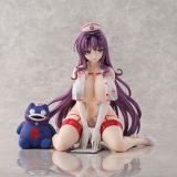 Оригинальная аниме фигурка «Shinobi Master Senran Kagura: New Link Murasaki Sexy Nurse ver. 1/4 Complete Figure»