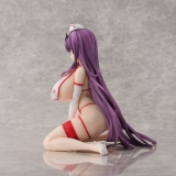 Оригинальная аниме фигурка «Shinobi Master Senran Kagura: New Link Murasaki Sexy Nurse ver. 1/4 Complete Figure»