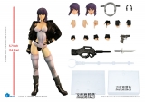 Оригинальная аниме фигурка «Ghost in the Shell STAND ALONE COMPLEX 1/12 Action Figure Motoko Kusanagi»