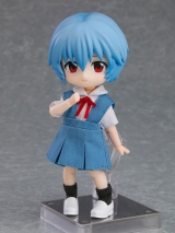 Оригинальная аниме фигурка «Nendoroid Doll Rebuild of Evangelion Rei Ayanami»