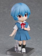 Оригинальная аниме фигурка «Nendoroid Doll Rebuild of Evangelion Rei Ayanami»