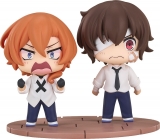 Оригинальная аниме фигурка «Chibi Figure Bungo Stray Dogs Wan! Osamu Dazai & Chuya Nakahara 14 Year Old Ver.»