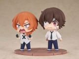 Оригинальная аниме фигурка «Chibi Figure Bungo Stray Dogs Wan! Osamu Dazai & Chuya Nakahara 14 Year Old Ver.»