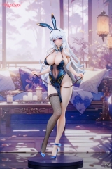 Оригинальная аниме фигурка «Qi Kai De Sheng Bunny Girl illustration by Machi 1/6 Complete Figure»