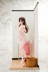 Оригинальная аниме фигурка «1/6 scaled pre-painted figure Rent-A-Girlfriend MIZUHARA Chizuru in see-through lingerie figure Angel White Ver.»