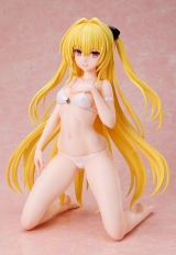 Оригинальная аниме фигурка «To Love-Ru Darkness Golden Darkness Swimsuit with Gym Uniform Ver. 1/4 Complete Figure»