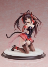 Оригинальная аниме фигурка «KDcolle Date A Bullet Light Novel: Kurumi Tokisaki Cat ears ver. 1/7 Complete Figure»