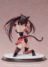 Оригинальная аниме фигурка «KDcolle Date A Bullet Light Novel: Kurumi Tokisaki Cat ears ver. 1/7 Complete Figure»