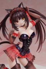 Оригинальная аниме фигурка «KDcolle Date A Bullet Light Novel: Kurumi Tokisaki Cat ears ver. 1/7 Complete Figure»