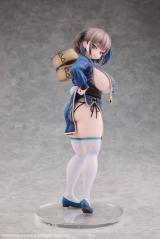 Оригинальная аниме фигурка «Manjuu Musume Tsumugu Illustrated by Ranfu 1/7 Complete Figure»