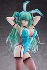 Оригинальная аниме фигурка «Green Twin Tail Bunny-chan 1/4 Complete Figure»