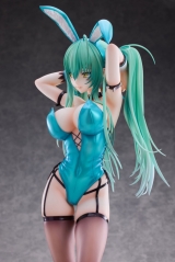 Оригинальная аниме фигурка «Green Twin Tail Bunny-chan 1/4 Complete Figure»