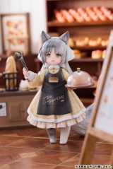 Оригинальная аниме фигурка «[Bonus] "Tea Time Cats Scene" Meow Town "Bread House" Clerk & Customer Set Complete Figure»