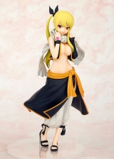 Оригинальная аниме фигурка «POP UP PARADE FAIRY TAIL (Comic) Lucy Heartfilia Natsu Costume Ver. L size Figure»