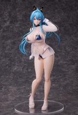 Оригинальная аниме фигурка «Goddess of Victory: Nikke Helm: Aquamarine 1/4 Complete Figure»