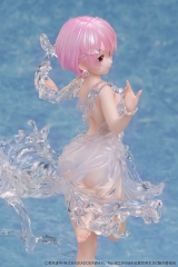 Оригинальная аниме фигурка «Re:ZERO -Starting Life in Another World- Ram -AquaDress- 1/7 Complete Figure»