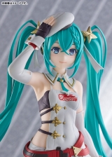 Оригинальная аниме фигурка «POP UP PARADE Hatsune Miku GT Project Racing Miku 2023 Ver. Complete Figure»