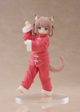 Оригинальная аниме фигурка «Palette Uchi no Neko ga Onnanoko de Kawaii Dress-up Collection Nyan Fu Kinako Complete Figure»