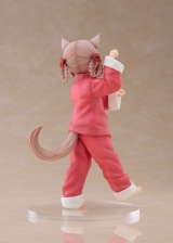 Оригинальная аниме фигурка «Palette Uchi no Neko ga Onnanoko de Kawaii Dress-up Collection Nyan Fu Kinako Complete Figure»