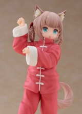 Оригинальная аниме фигурка «Palette Uchi no Neko ga Onnanoko de Kawaii Dress-up Collection Nyan Fu Kinako Complete Figure»