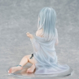 Оригинальная аниме фигурка «Fuumi Illustration "Changing Ginpatsu-chan -Morning Sky Blue- Exclusive Outfit ver." Complete Figure»