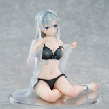 Оригинальная аниме фигурка «Fuumi Illustration "Changing Ginpatsu-chan -Morning Sky Blue- Exclusive Outfit ver." Complete Figure»